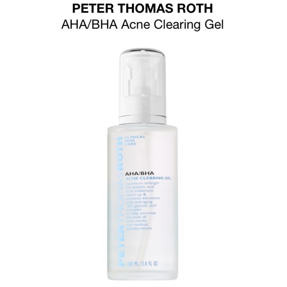 Peter Thomas Roth AHA/BHA Acne Clearing Gel